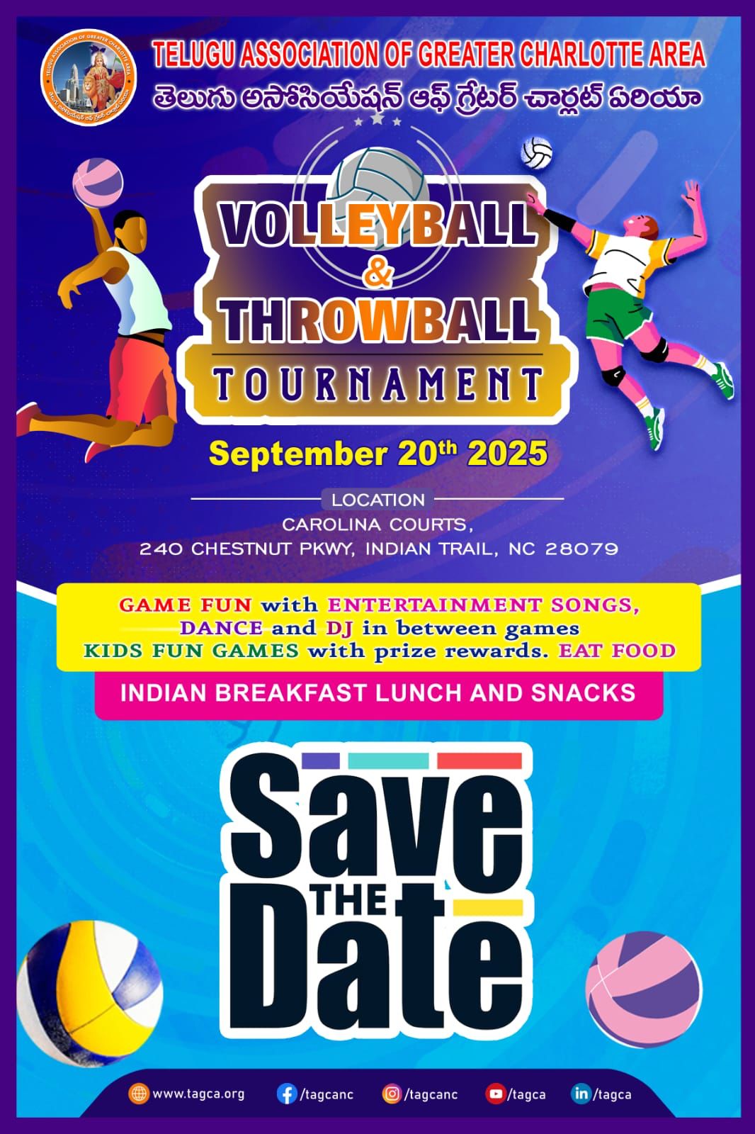 2025 Volleyball and Throwball