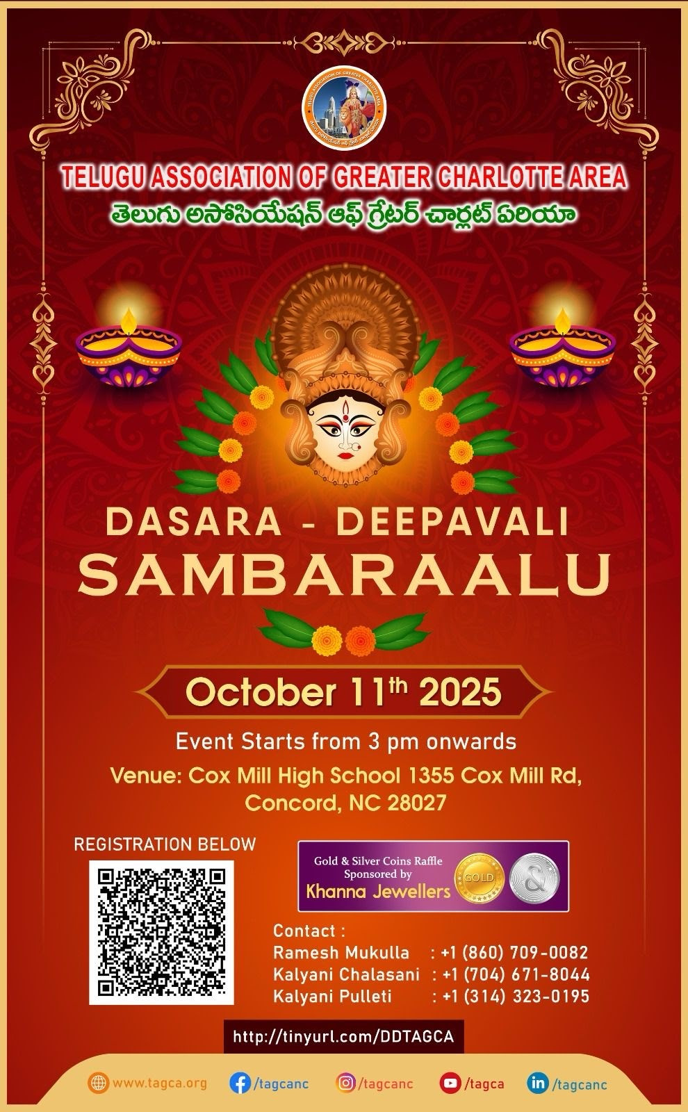 TAGCA Dasara and Deepawali