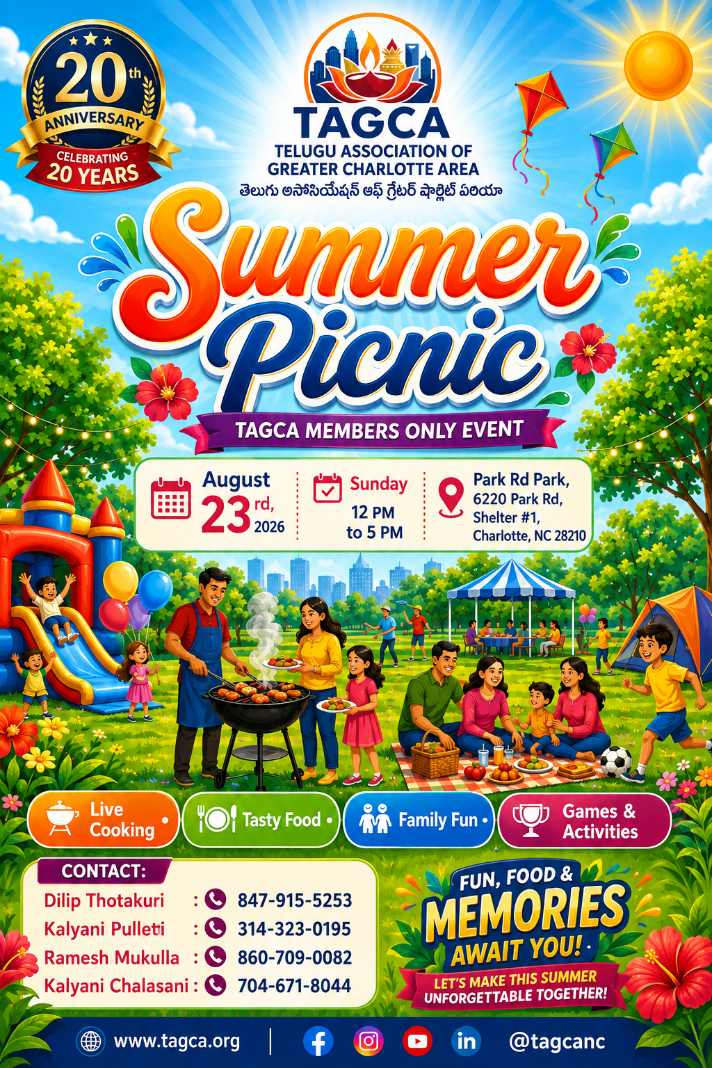 TAGCA Summer Picnic